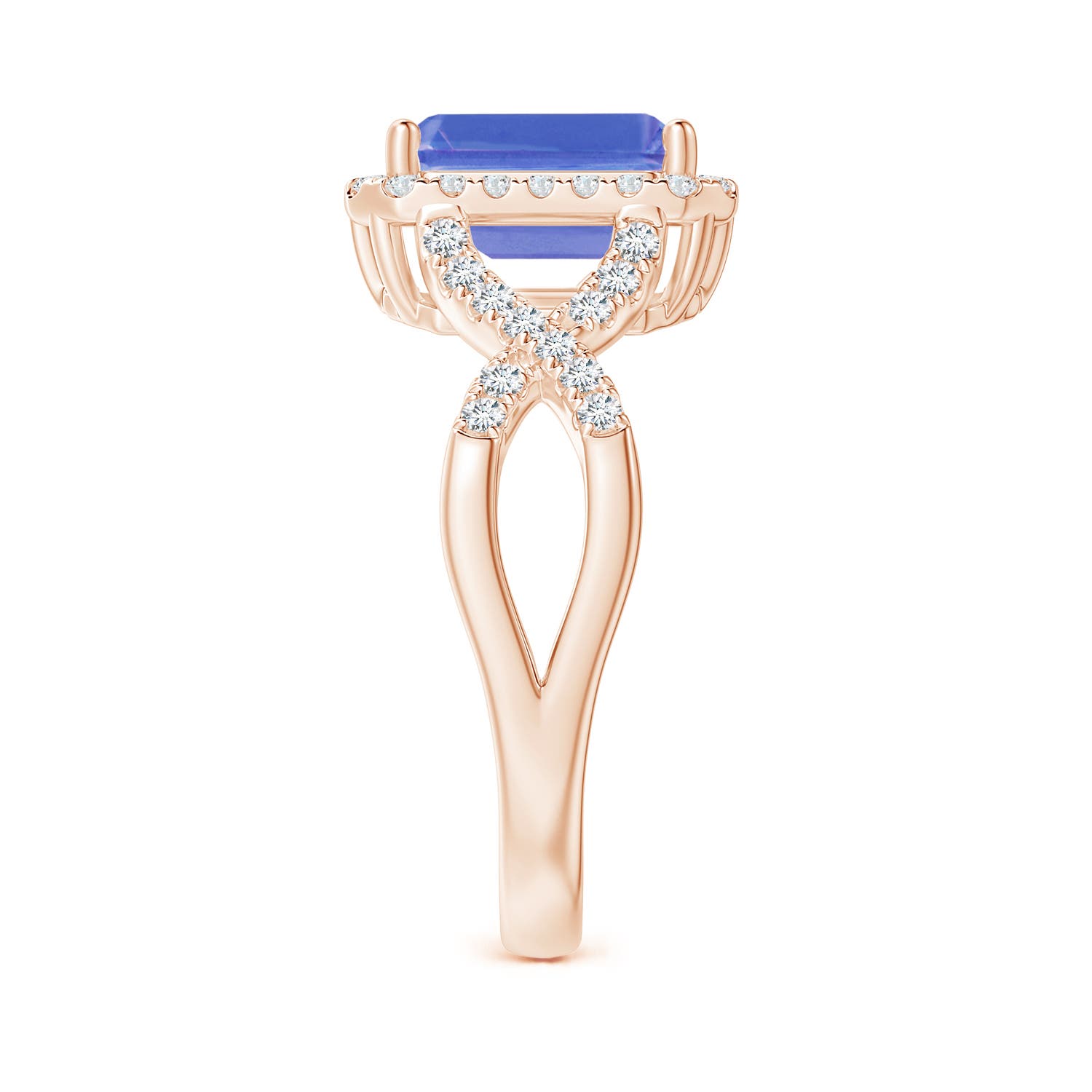 AA - Tanzanite / 2.78 CT / 14 KT Rose Gold