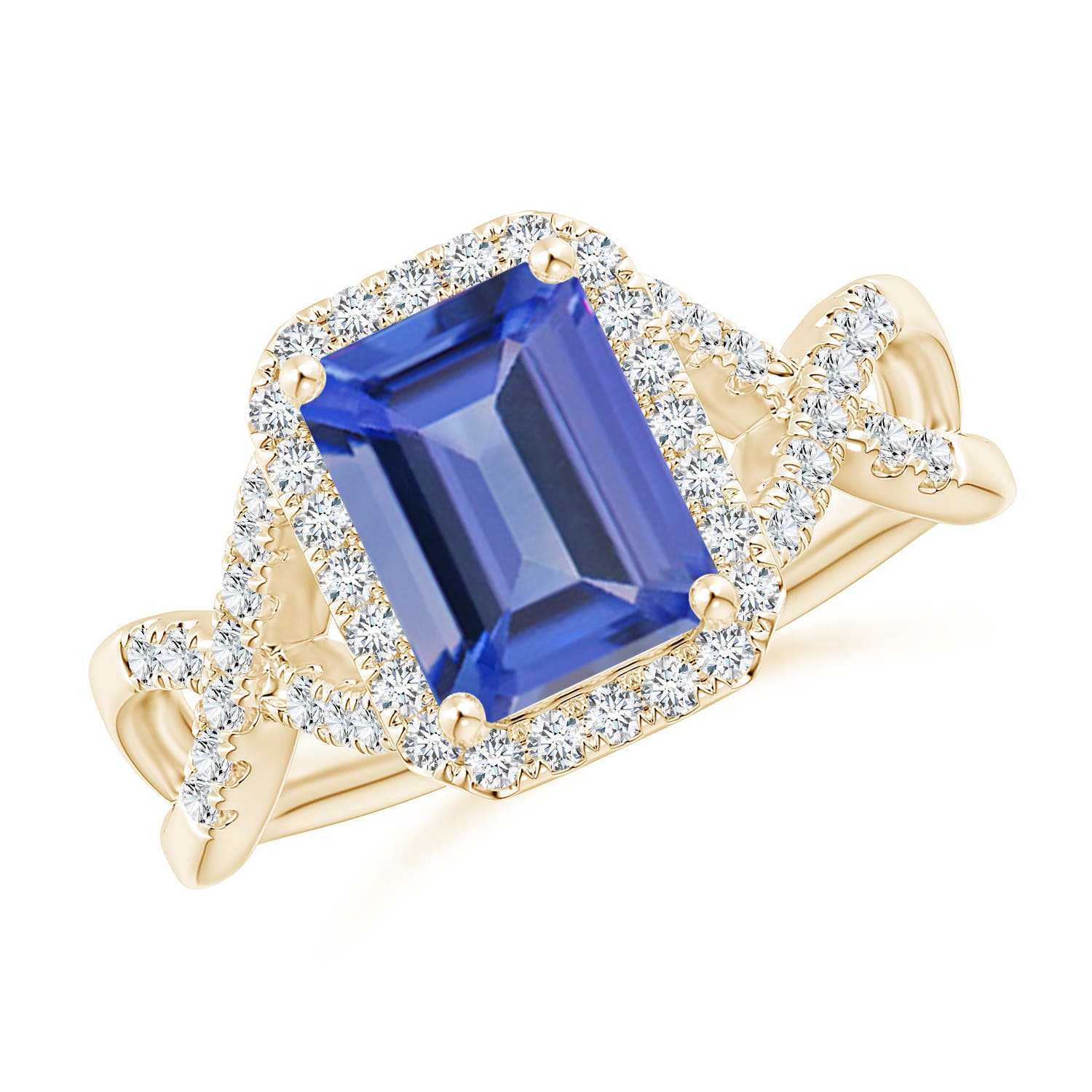 AA - Tanzanite / 2.78 CT / 14 KT Yellow Gold