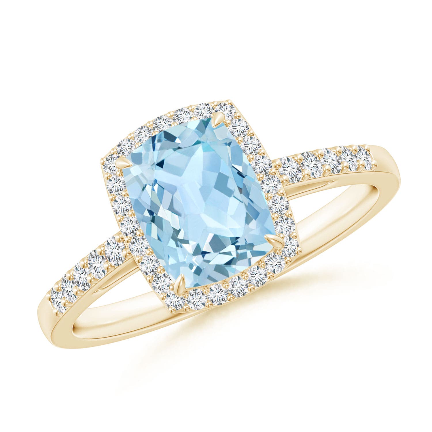 AAA - Aquamarine / 1.43 CT / 14 KT Yellow Gold