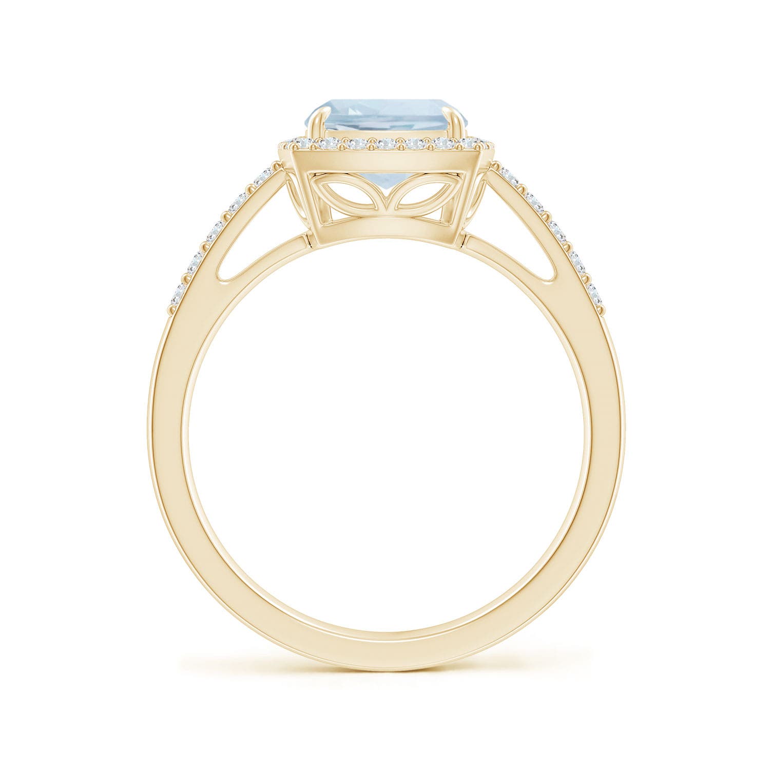 A - Aquamarine / 2.18 CT / 14 KT Yellow Gold