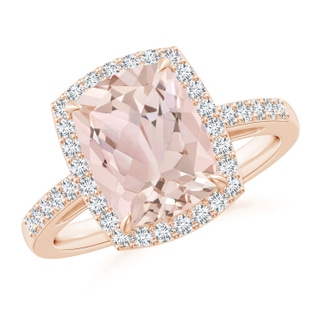 Cushion Rectangular A Morganite