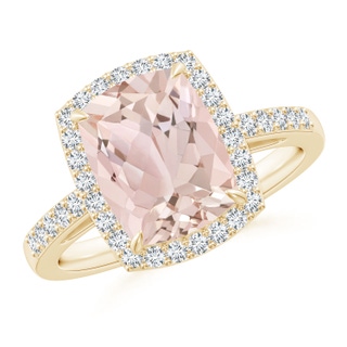 Cushion Rectangular A Morganite