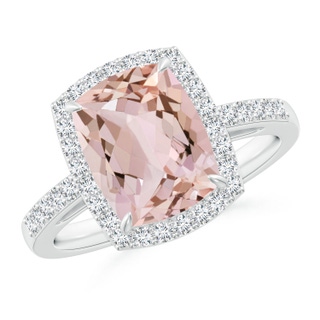Cushion Rectangular AA Morganite