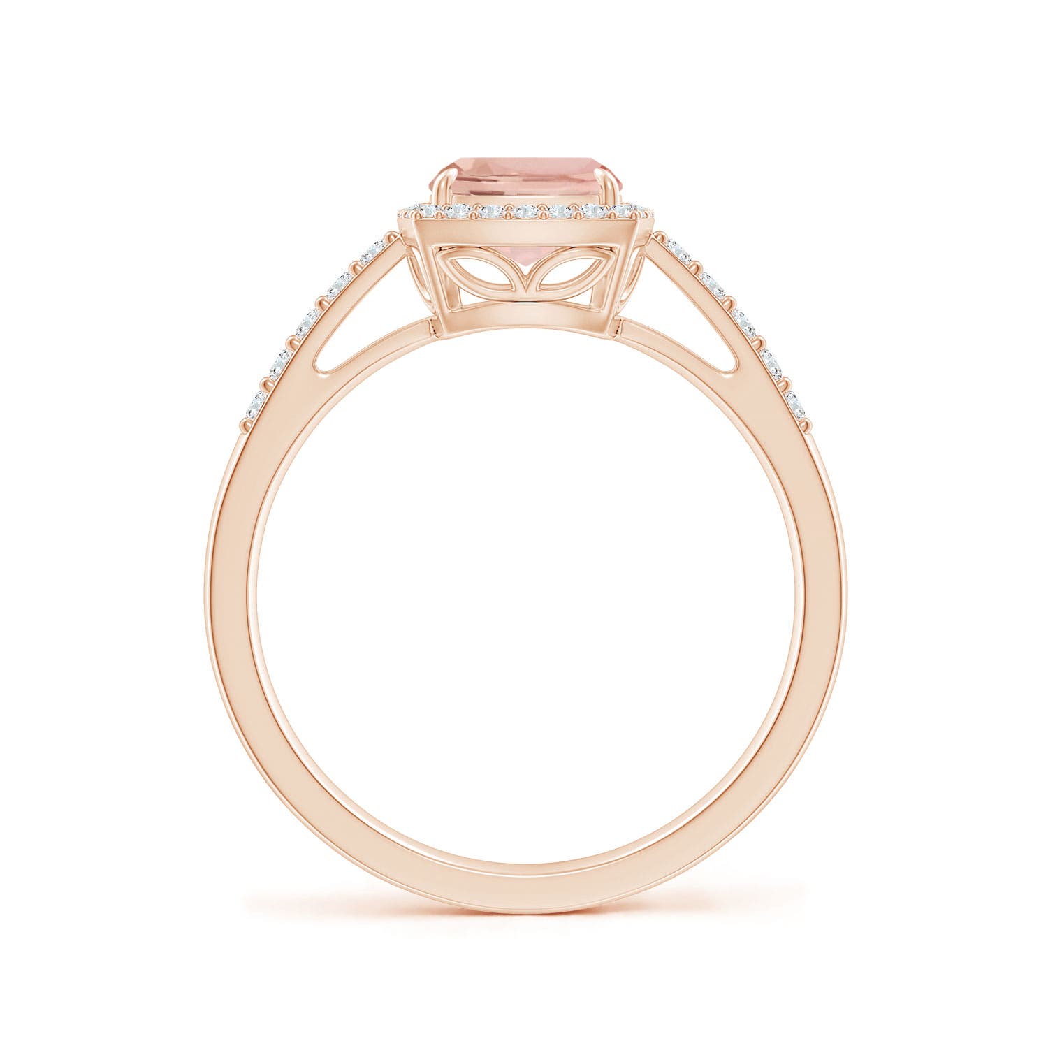 AAA - Morganite / 1.43 CT / 14 KT Rose Gold