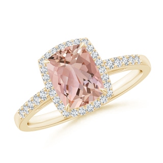 Cushion Rectangular AAAA Morganite