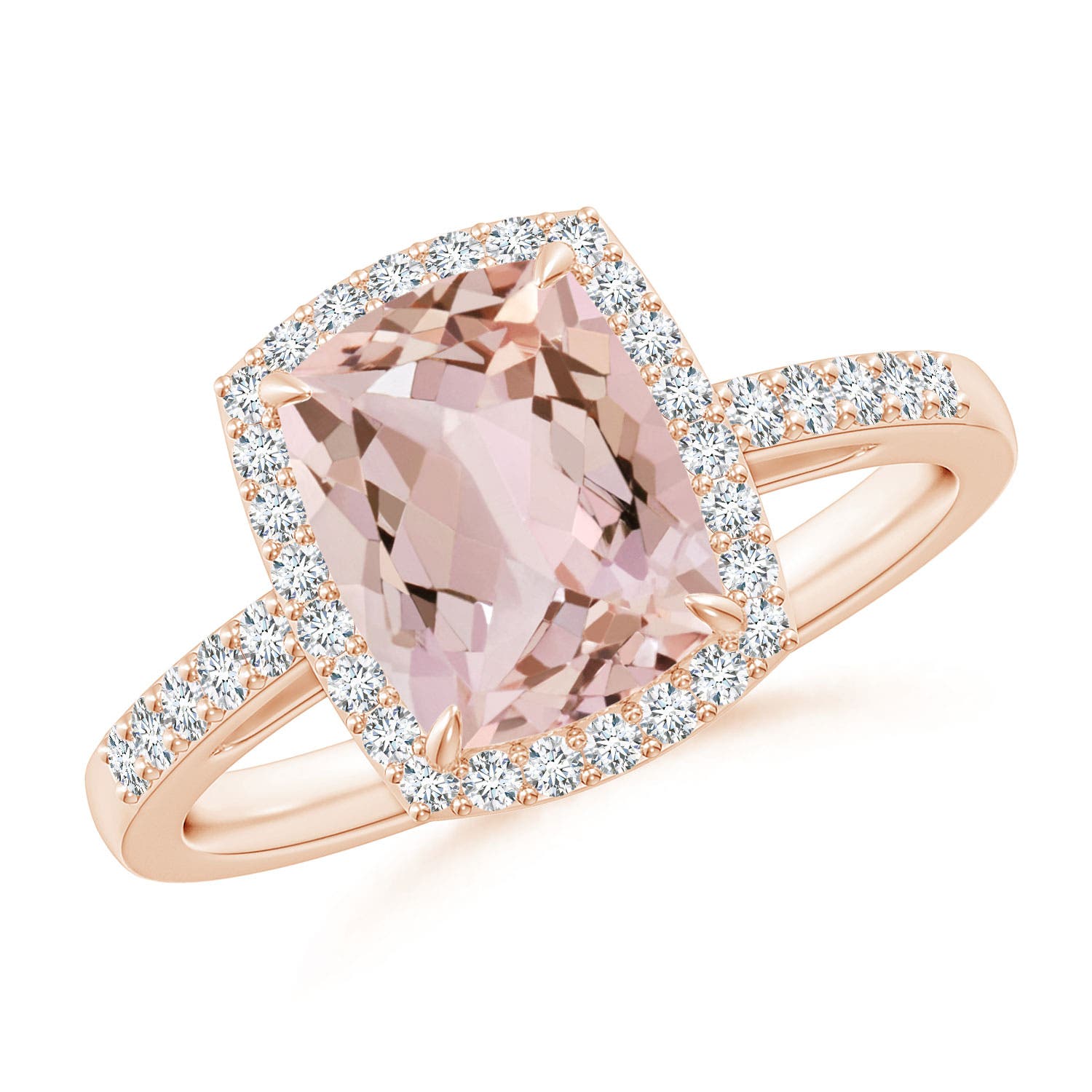 AA - Morganite / 2.13 CT / 14 KT Rose Gold