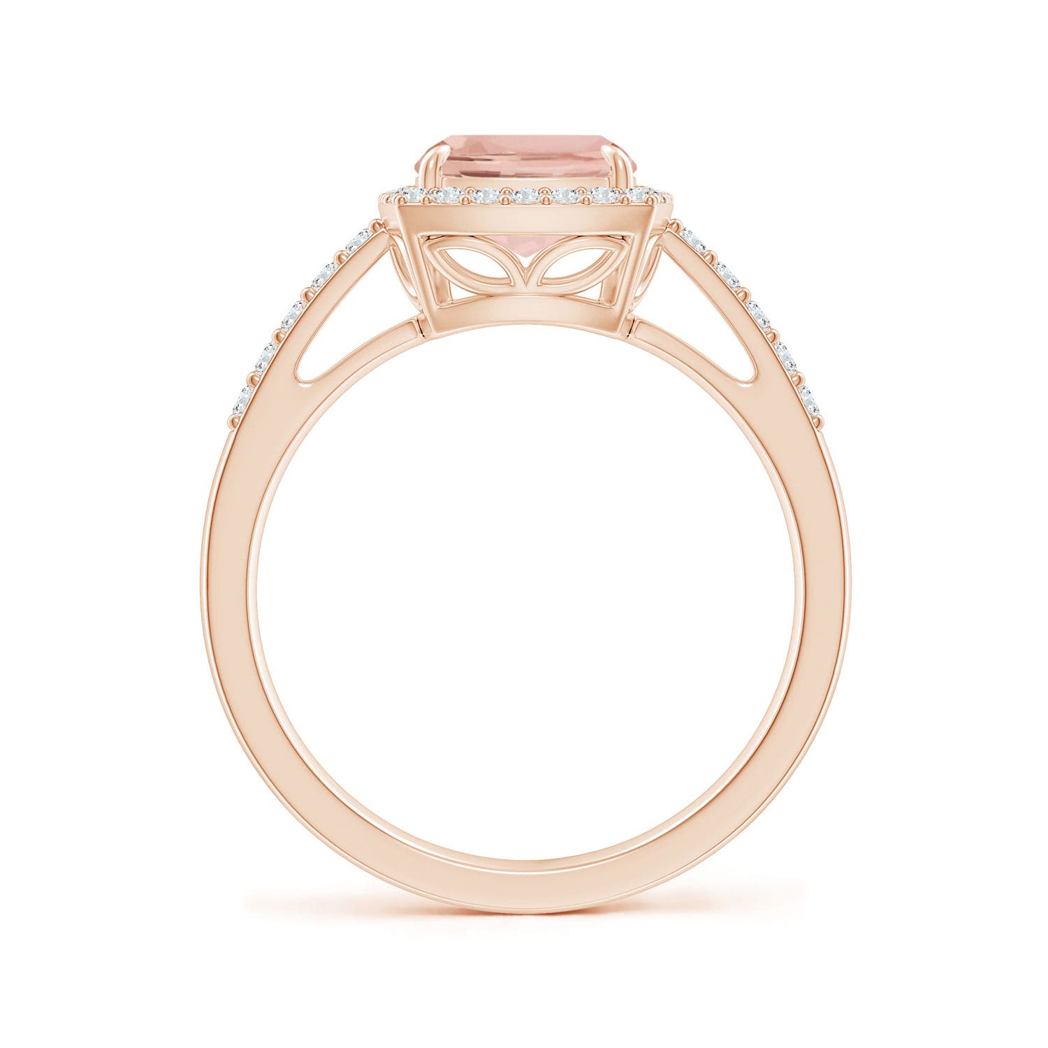 AAA - Morganite / 2.13 CT / 14 KT Rose Gold