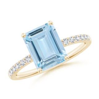 Emerald Cut AA Aquamarine