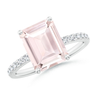 Emerald Cut A Morganite