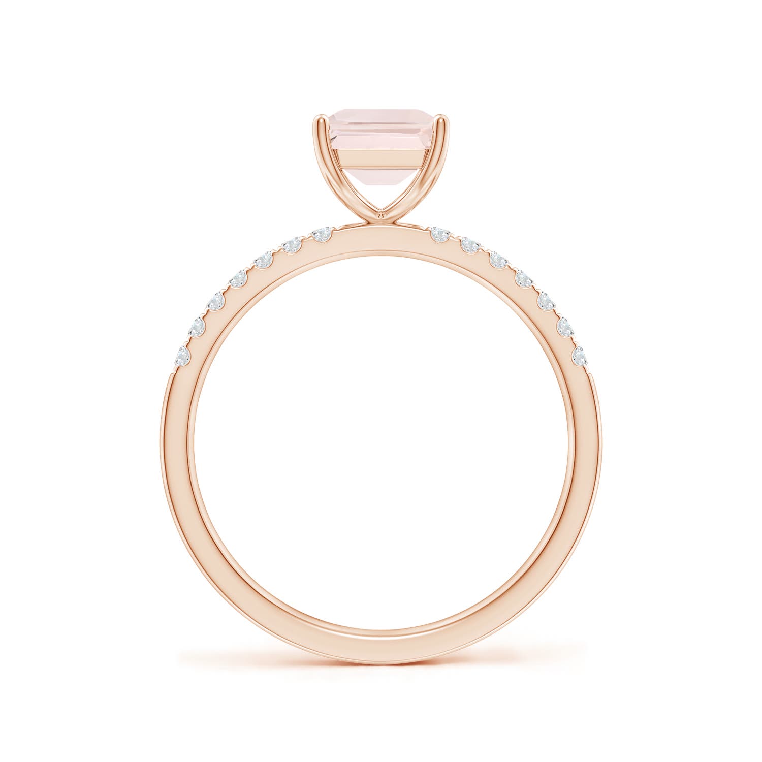 A - Morganite / 1.57 CT / 14 KT Rose Gold