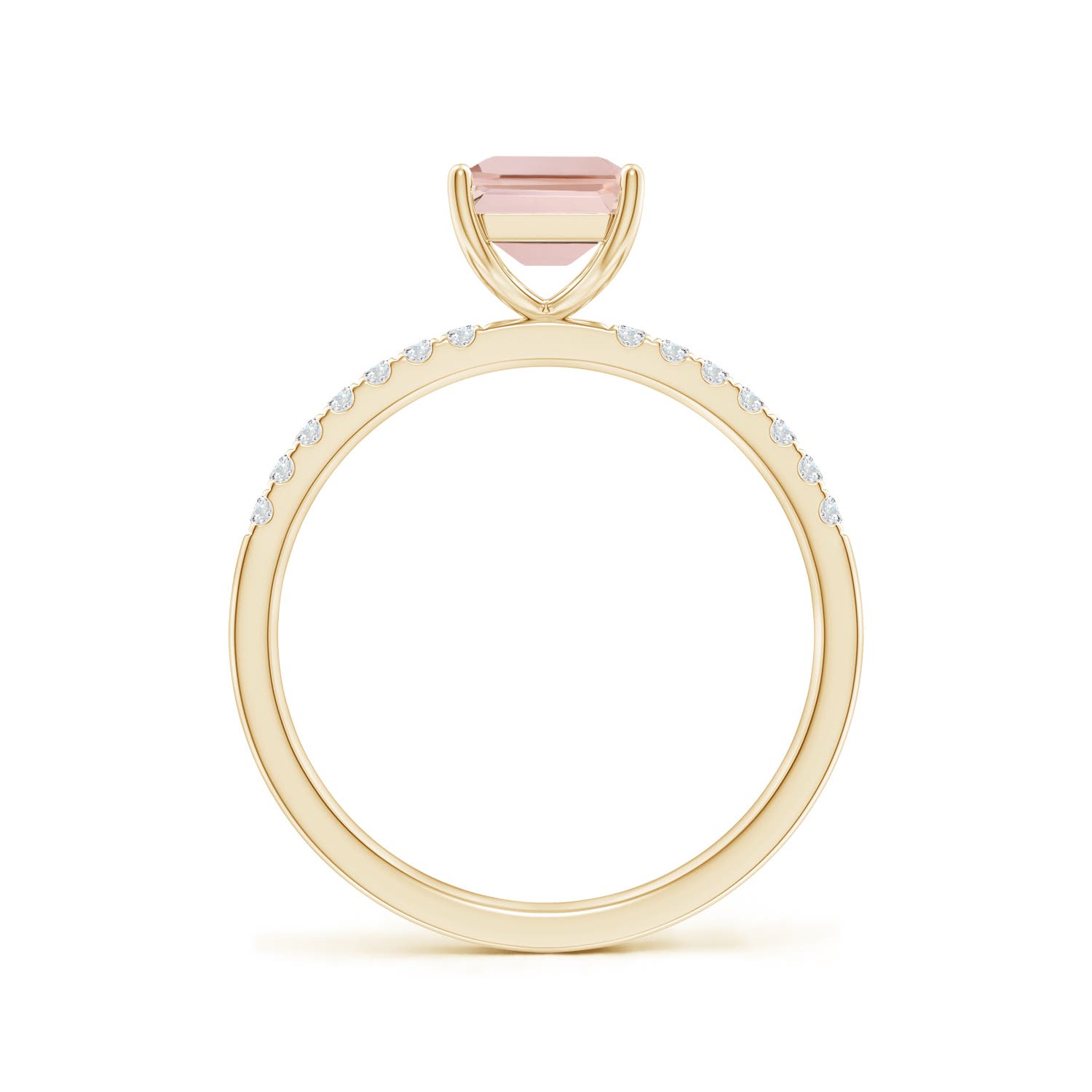 AAA - Morganite / 1.57 CT / 14 KT Yellow Gold