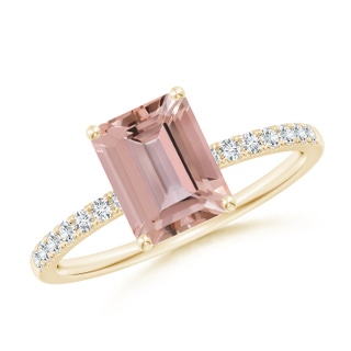 Emerald Cut AAAA Morganite