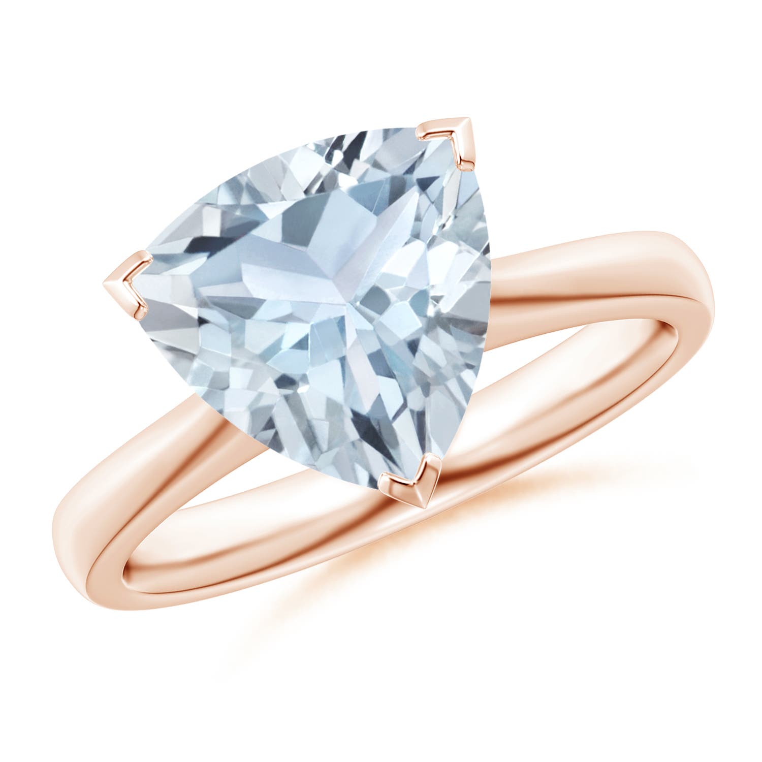 A - Aquamarine / 2.6 CT / 14 KT Rose Gold