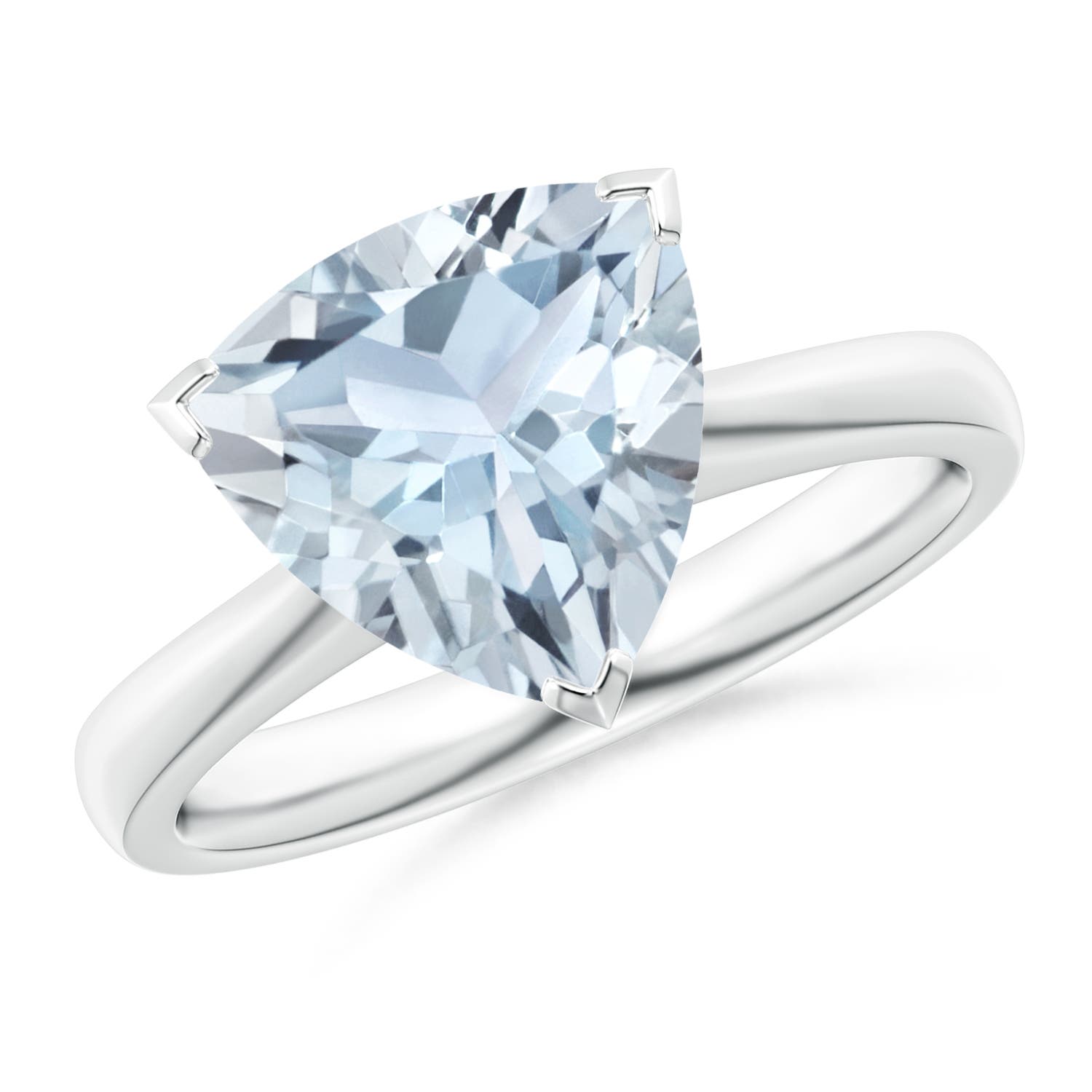 A - Aquamarine / 2.6 CT / 14 KT White Gold