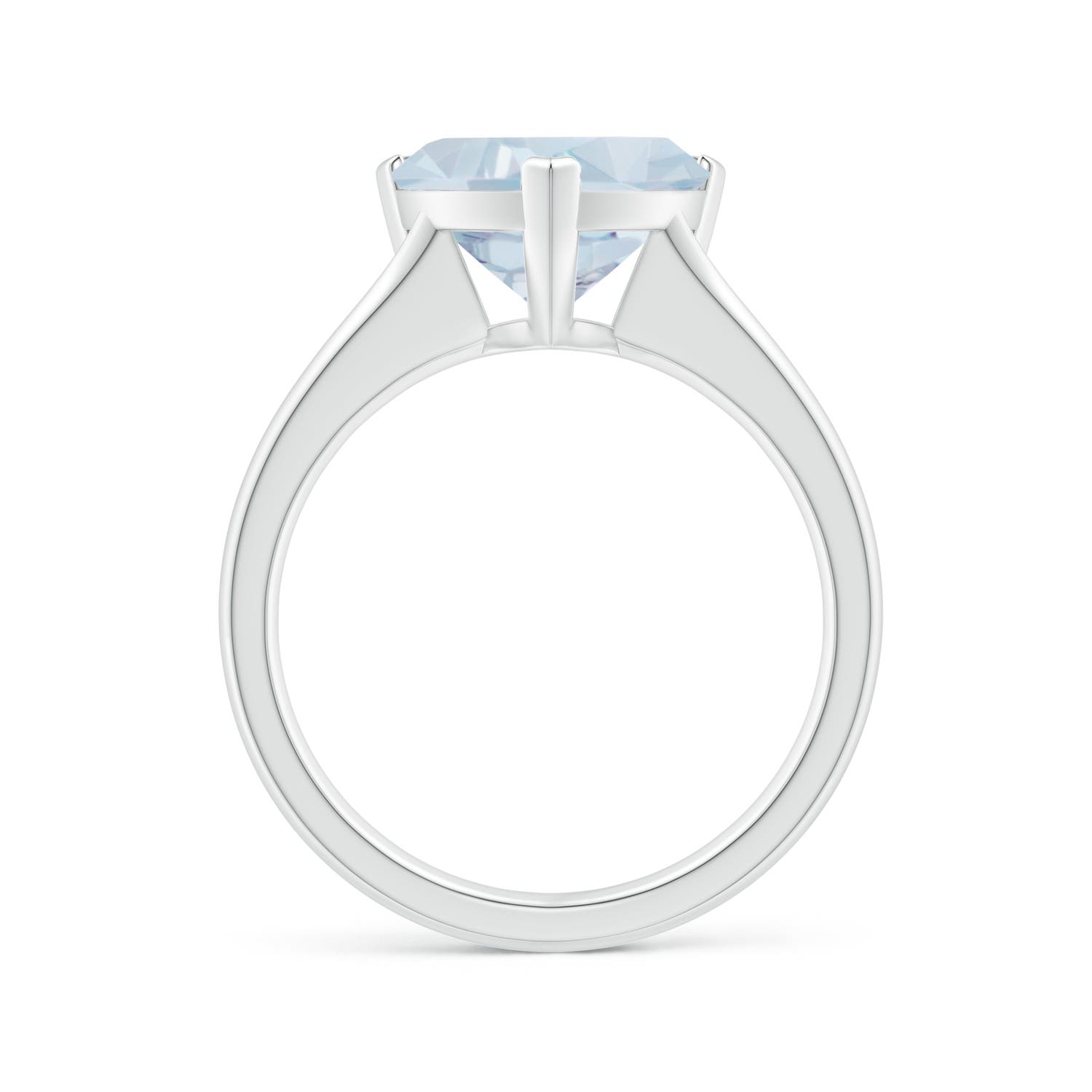 A - Aquamarine / 2.6 CT / 14 KT White Gold