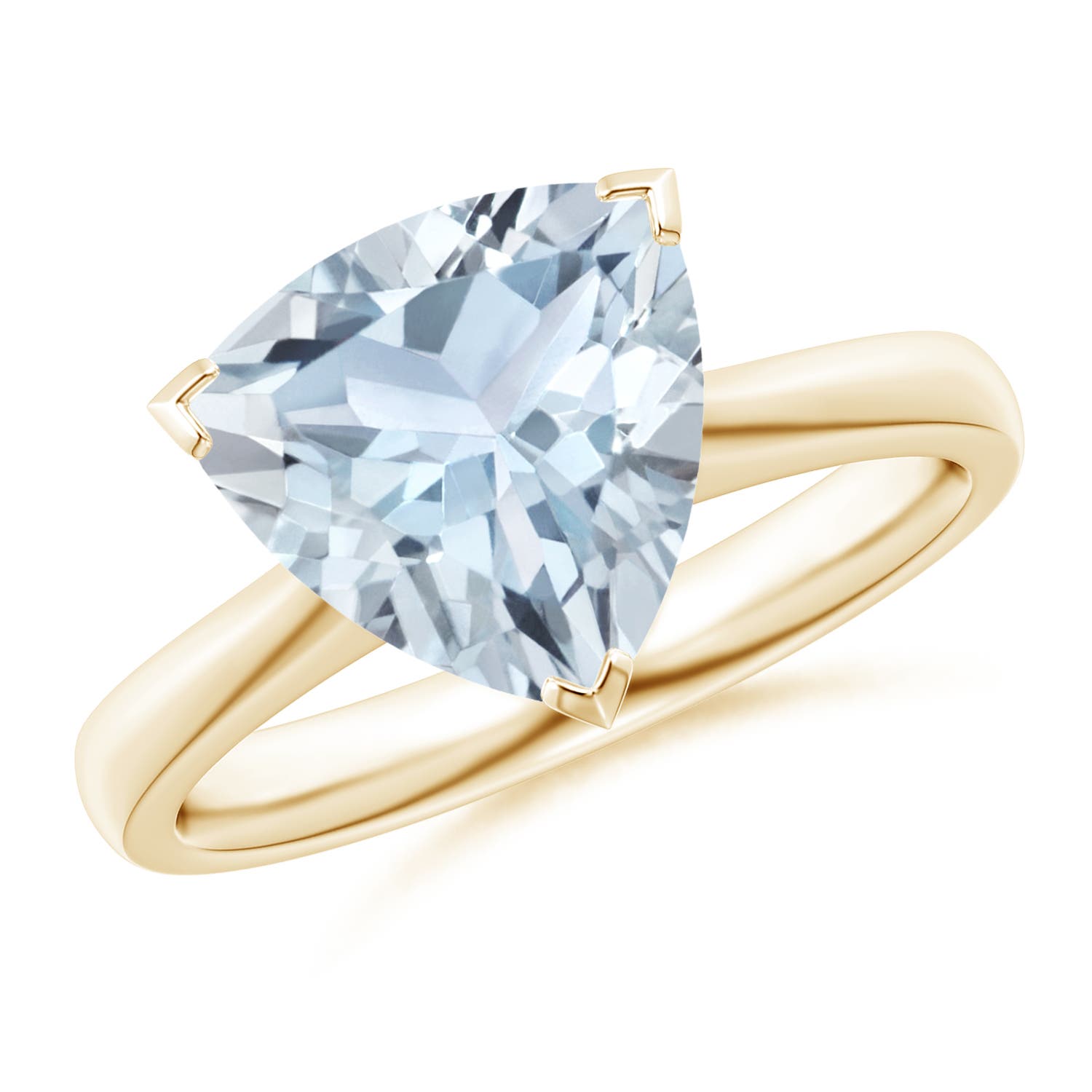 A - Aquamarine / 2.6 CT / 14 KT Yellow Gold