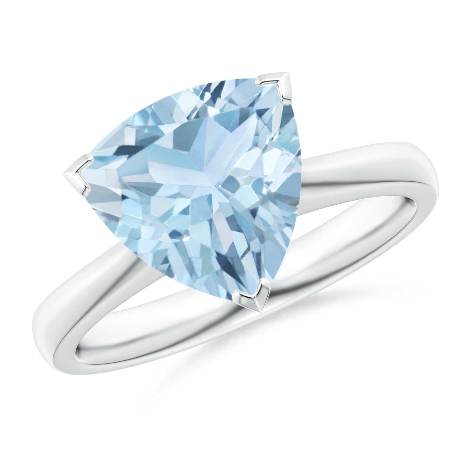 AA - Aquamarine / 2.6 CT / 14 KT White Gold