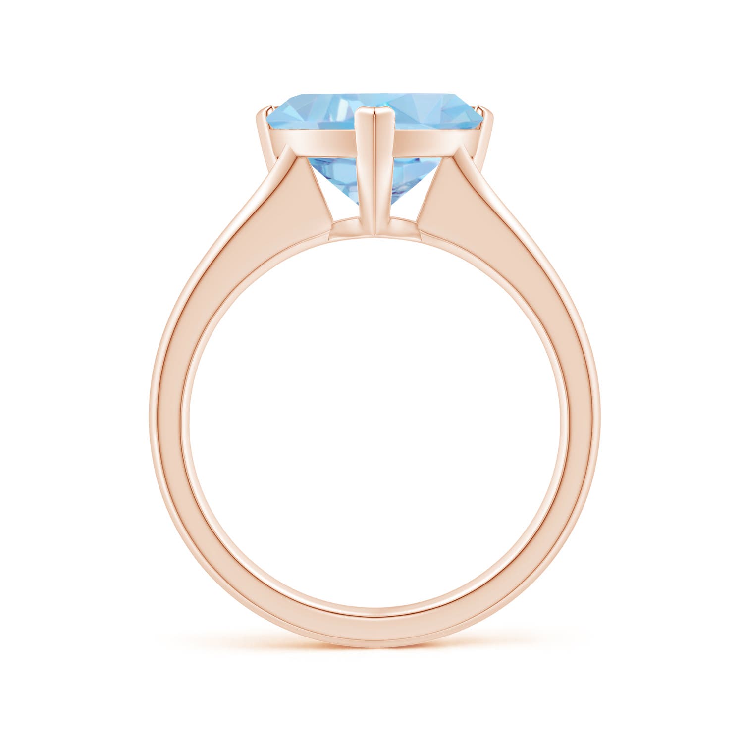 AAA - Aquamarine / 2.6 CT / 14 KT Rose Gold