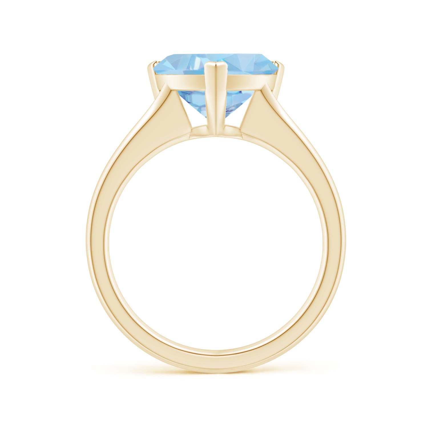 AAA - Aquamarine / 2.6 CT / 14 KT Yellow Gold