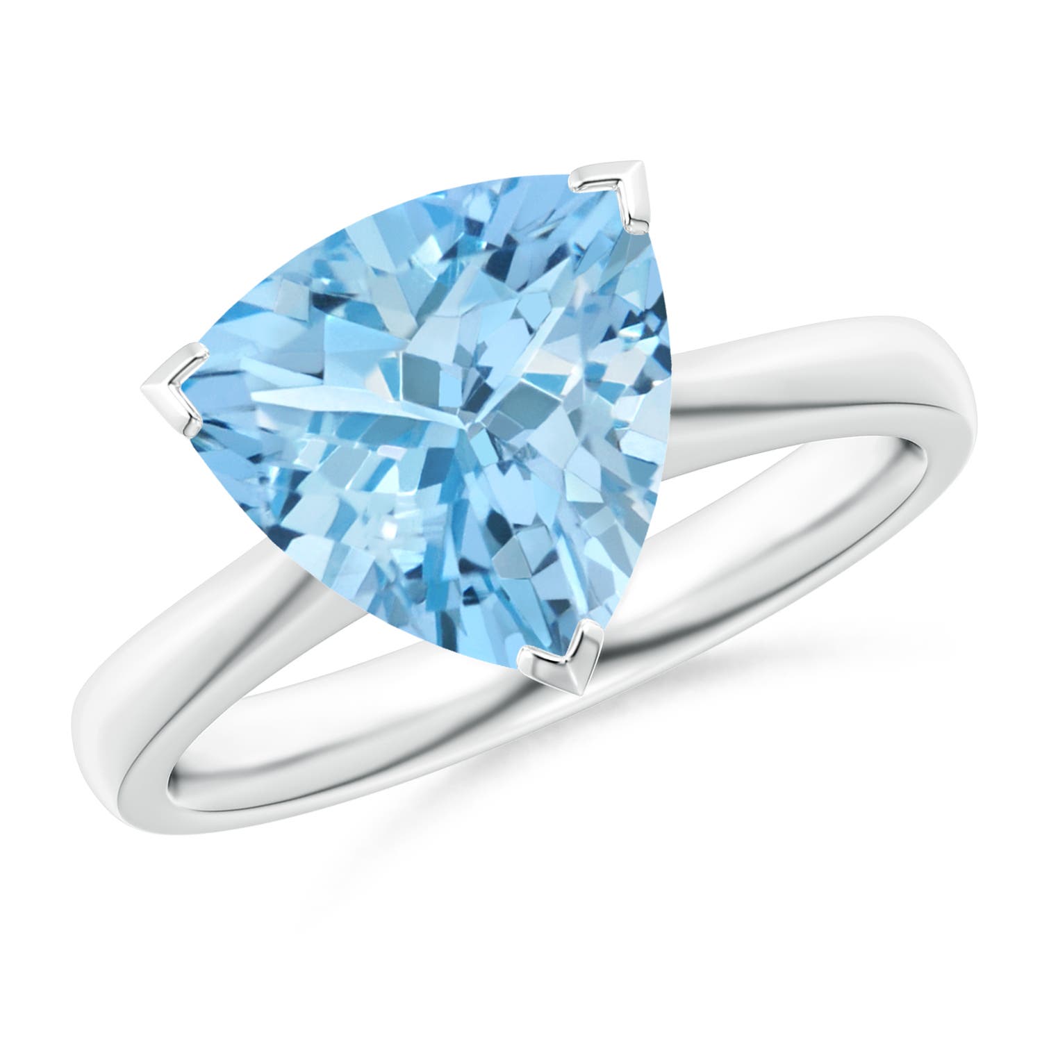 AAAA - Aquamarine / 2.6 CT / 14 KT White Gold