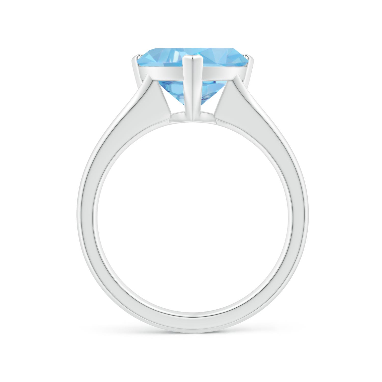 AAAA - Aquamarine / 2.6 CT / 14 KT White Gold