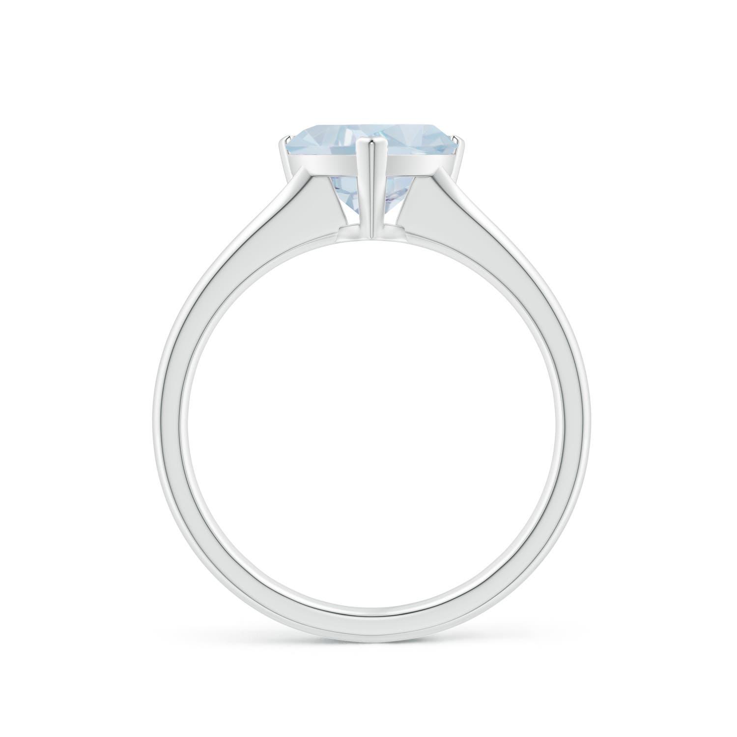 A - Aquamarine / 1.4 CT / 14 KT White Gold