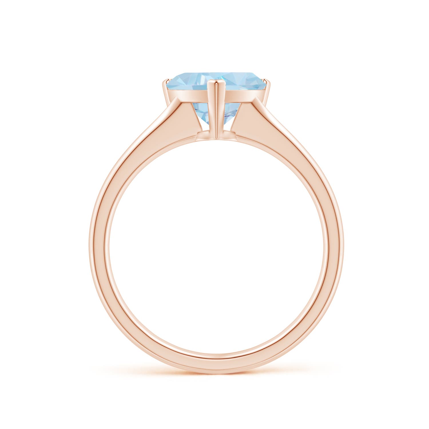 AA - Aquamarine / 1.4 CT / 14 KT Rose Gold