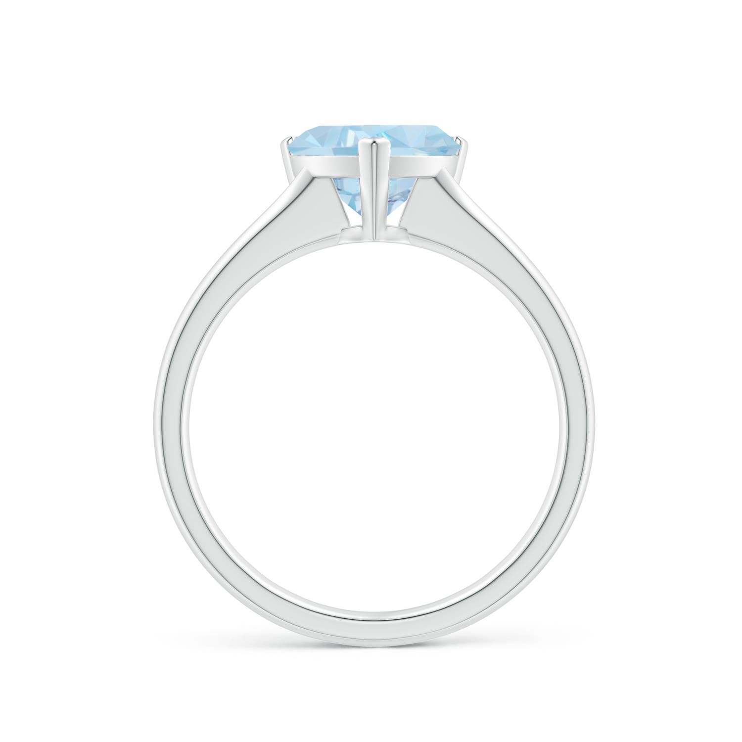 AA - Aquamarine / 1.4 CT / 14 KT White Gold