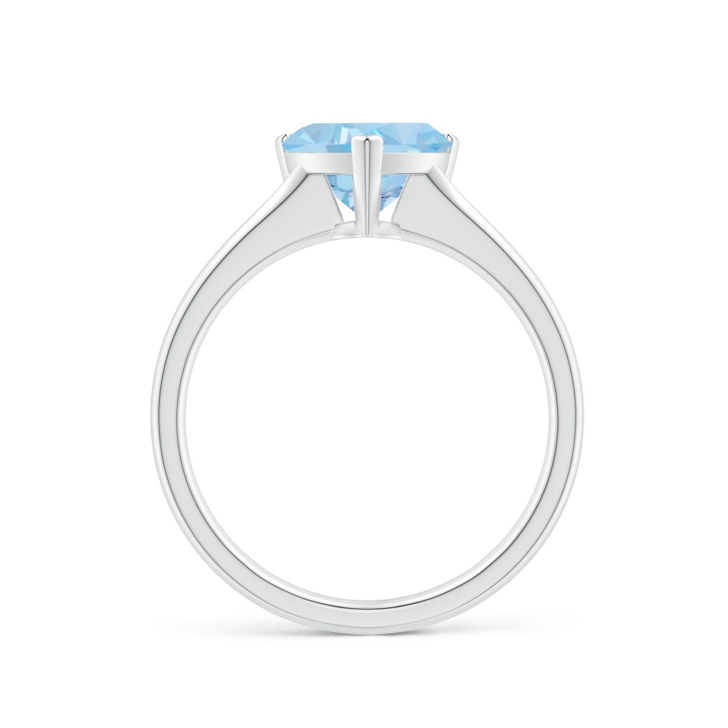 AAA - Aquamarine / 1.4 CT / 14 KT White Gold