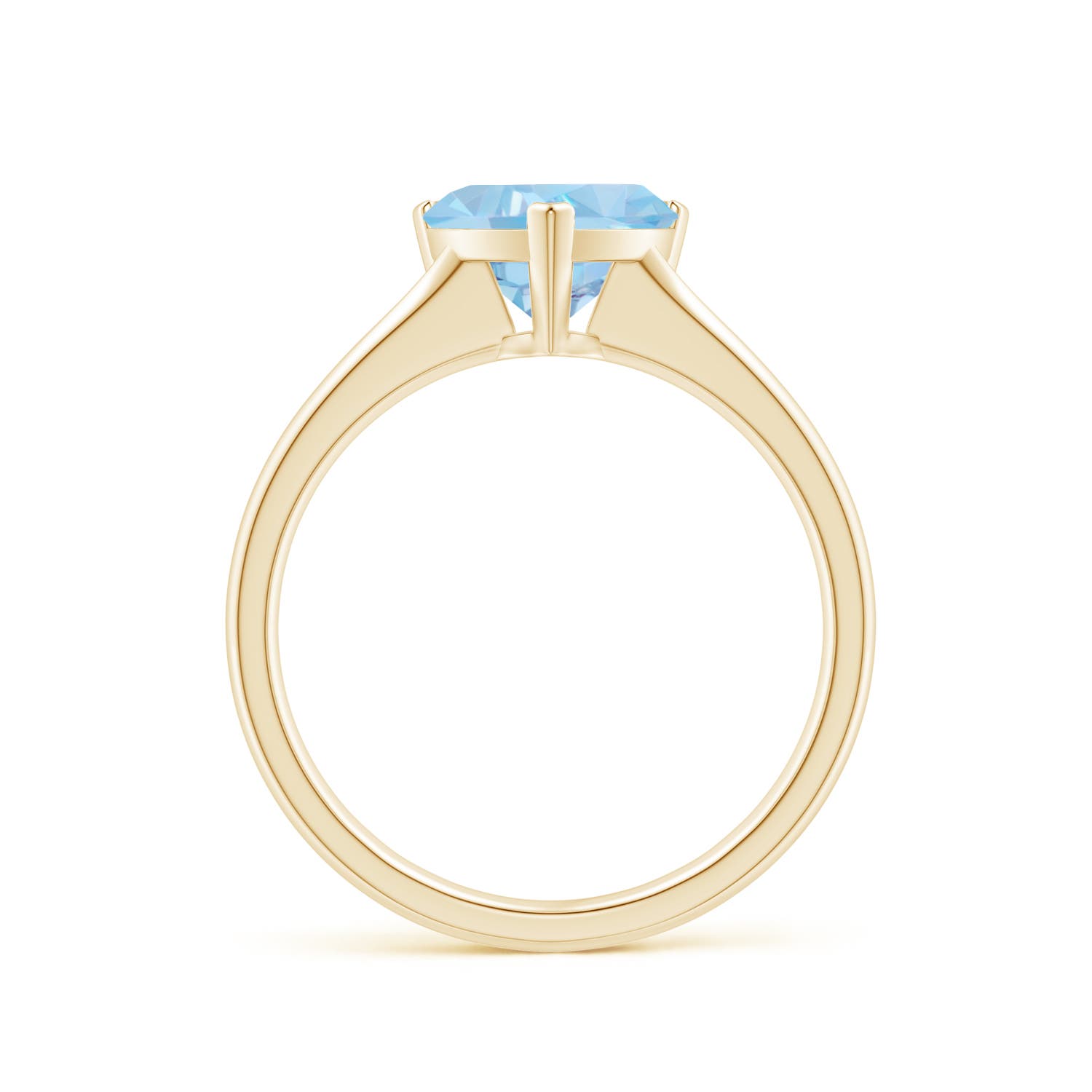 AAA - Aquamarine / 1.4 CT / 14 KT Yellow Gold