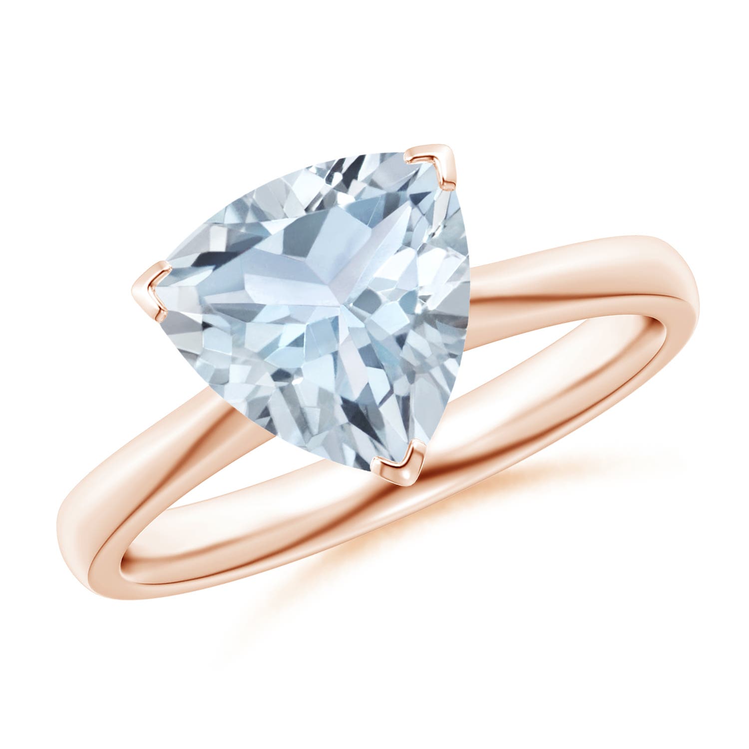 A - Aquamarine / 2.1 CT / 14 KT Rose Gold