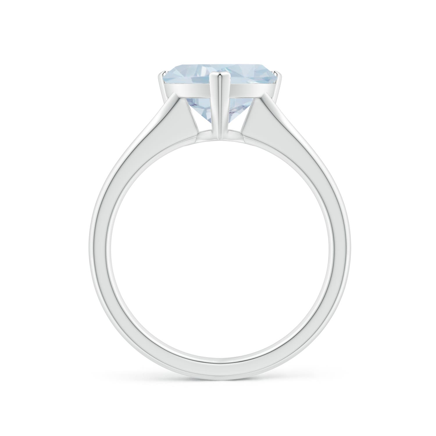 A - Aquamarine / 2.1 CT / 14 KT White Gold