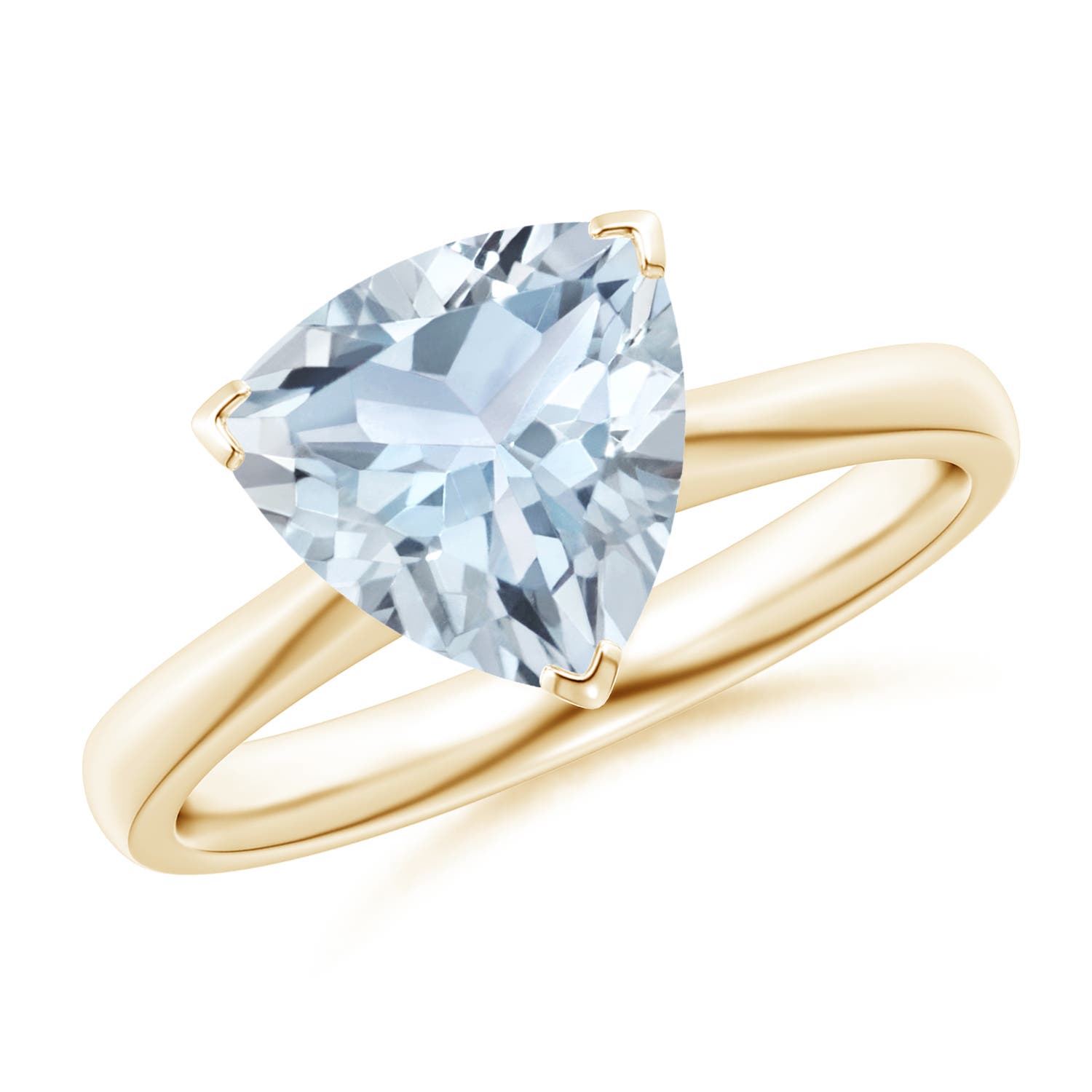 A - Aquamarine / 2.1 CT / 14 KT Yellow Gold