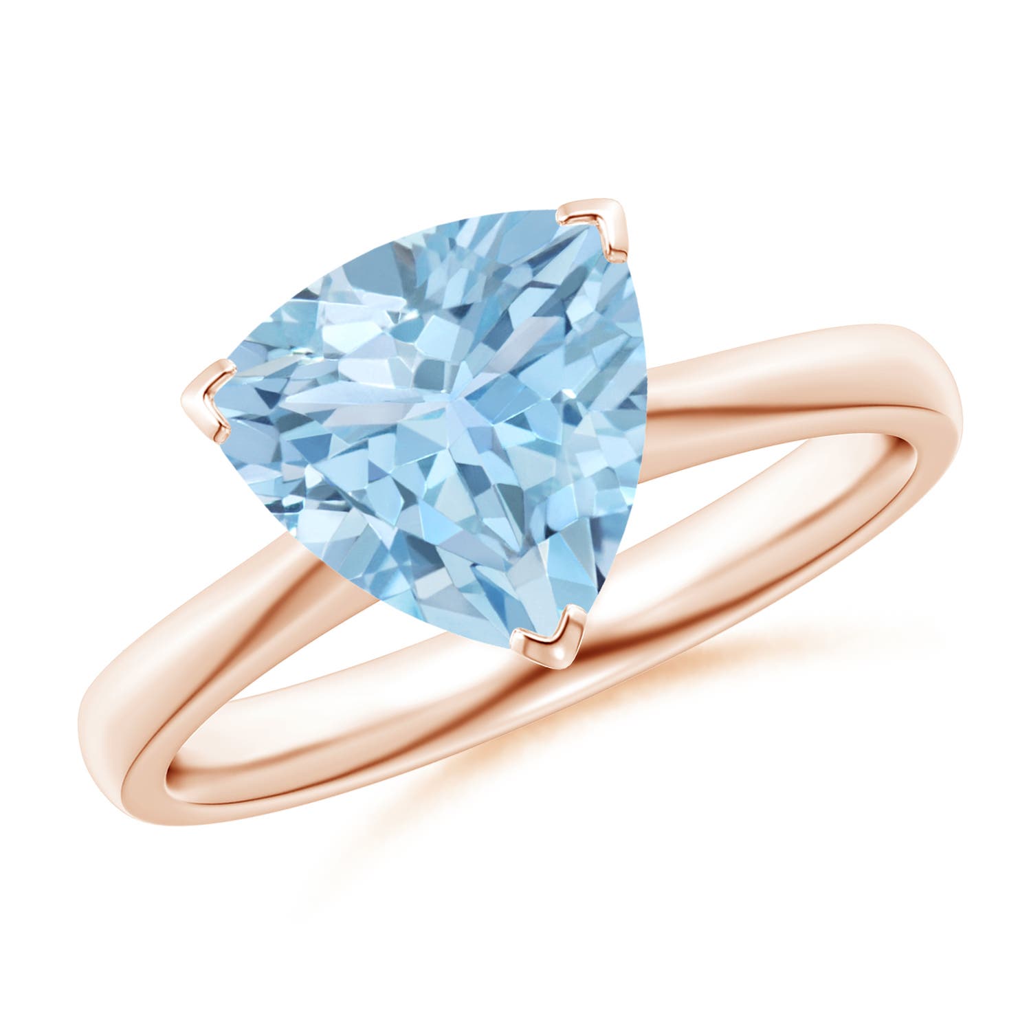 AAA - Aquamarine / 2.1 CT / 14 KT Rose Gold