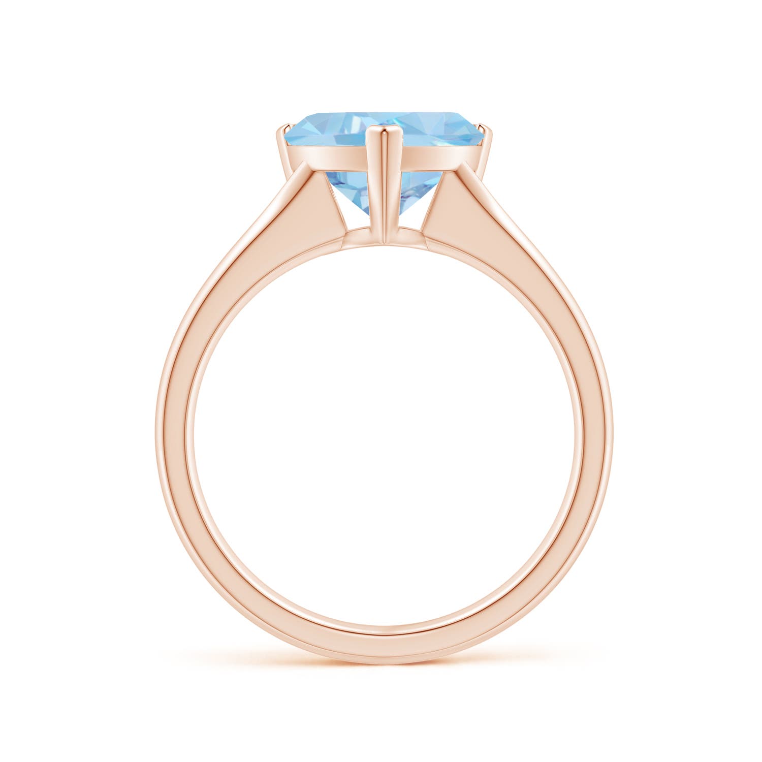 AAA - Aquamarine / 2.1 CT / 14 KT Rose Gold