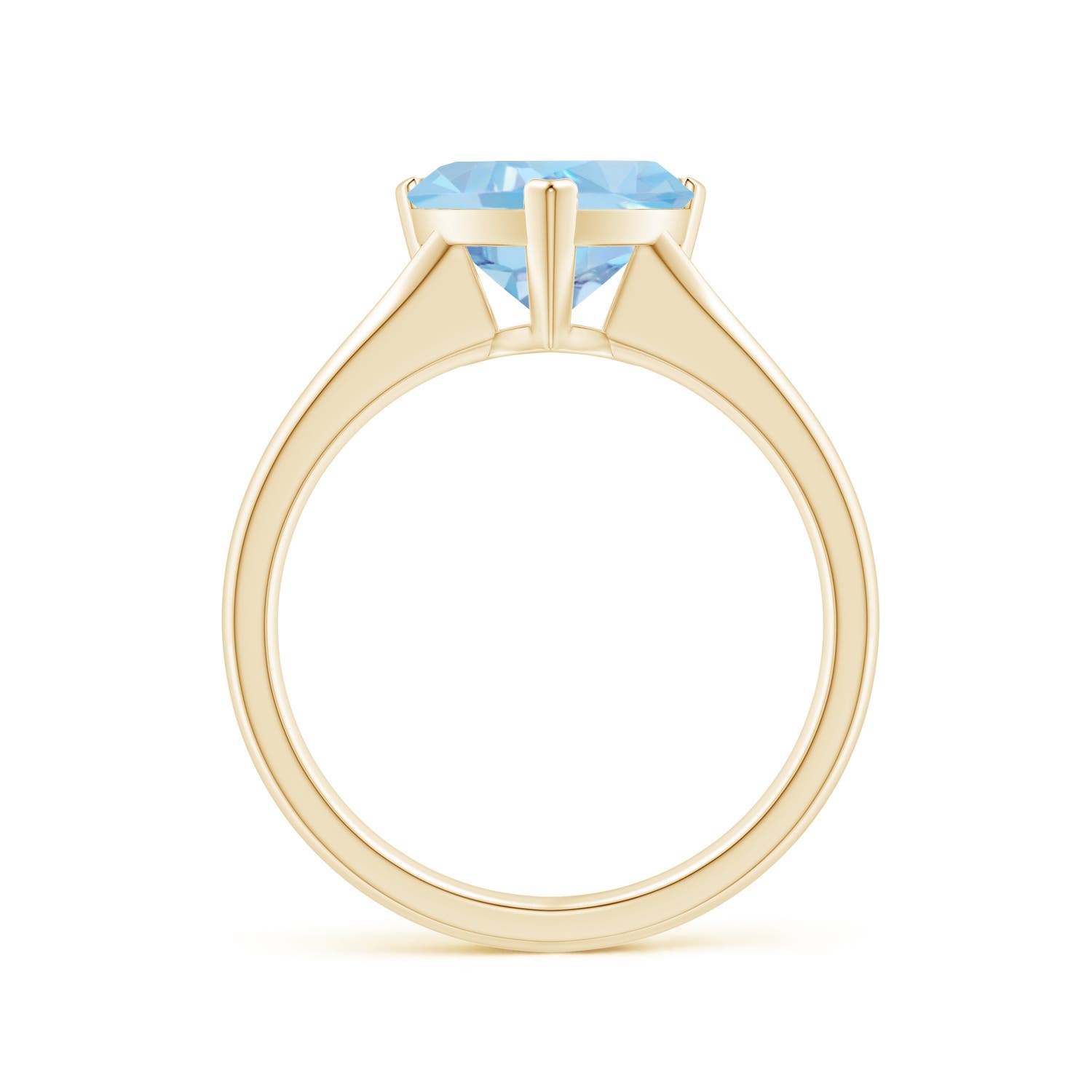 AAA - Aquamarine / 2.1 CT / 14 KT Yellow Gold