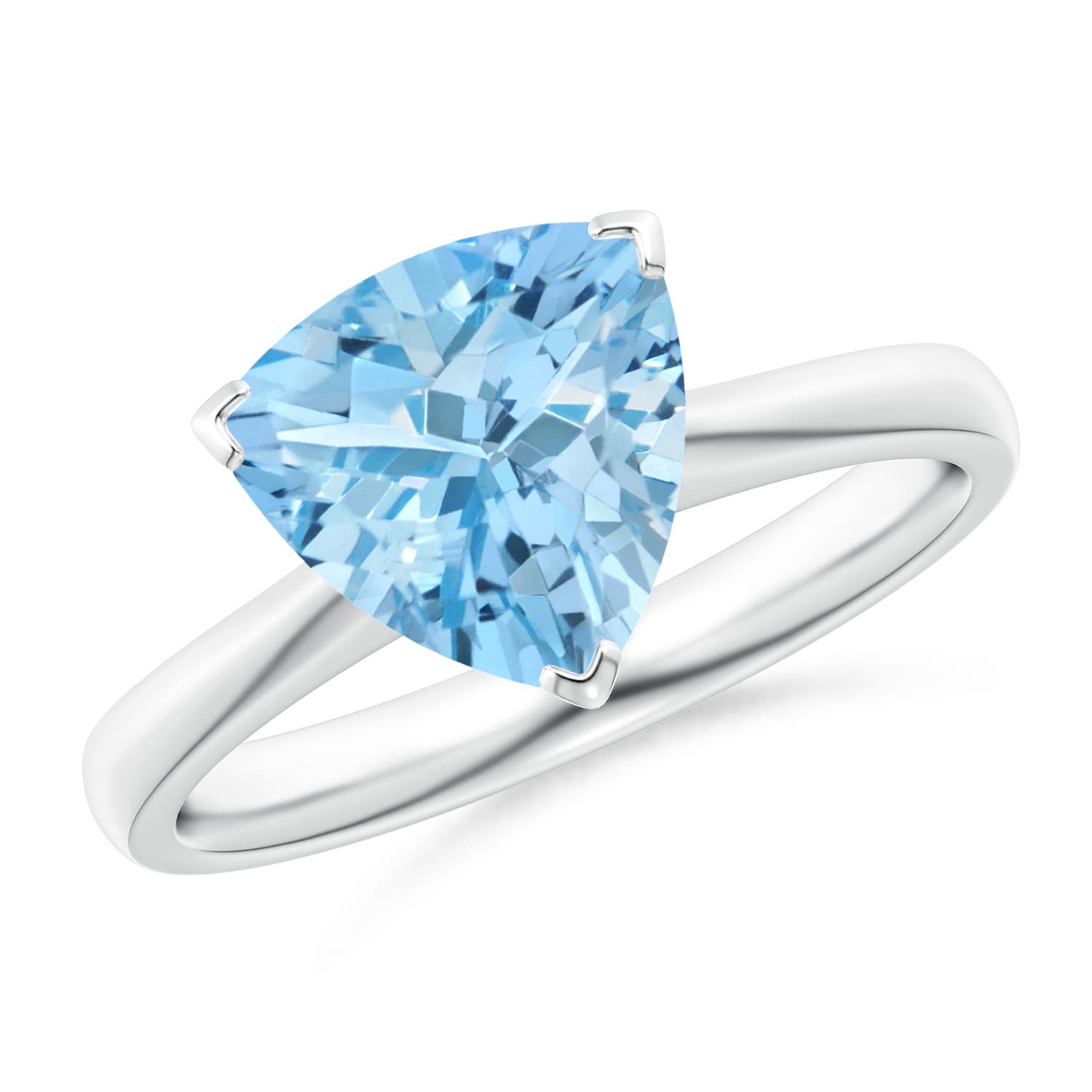 AAAA - Aquamarine / 2.1 CT / 14 KT White Gold