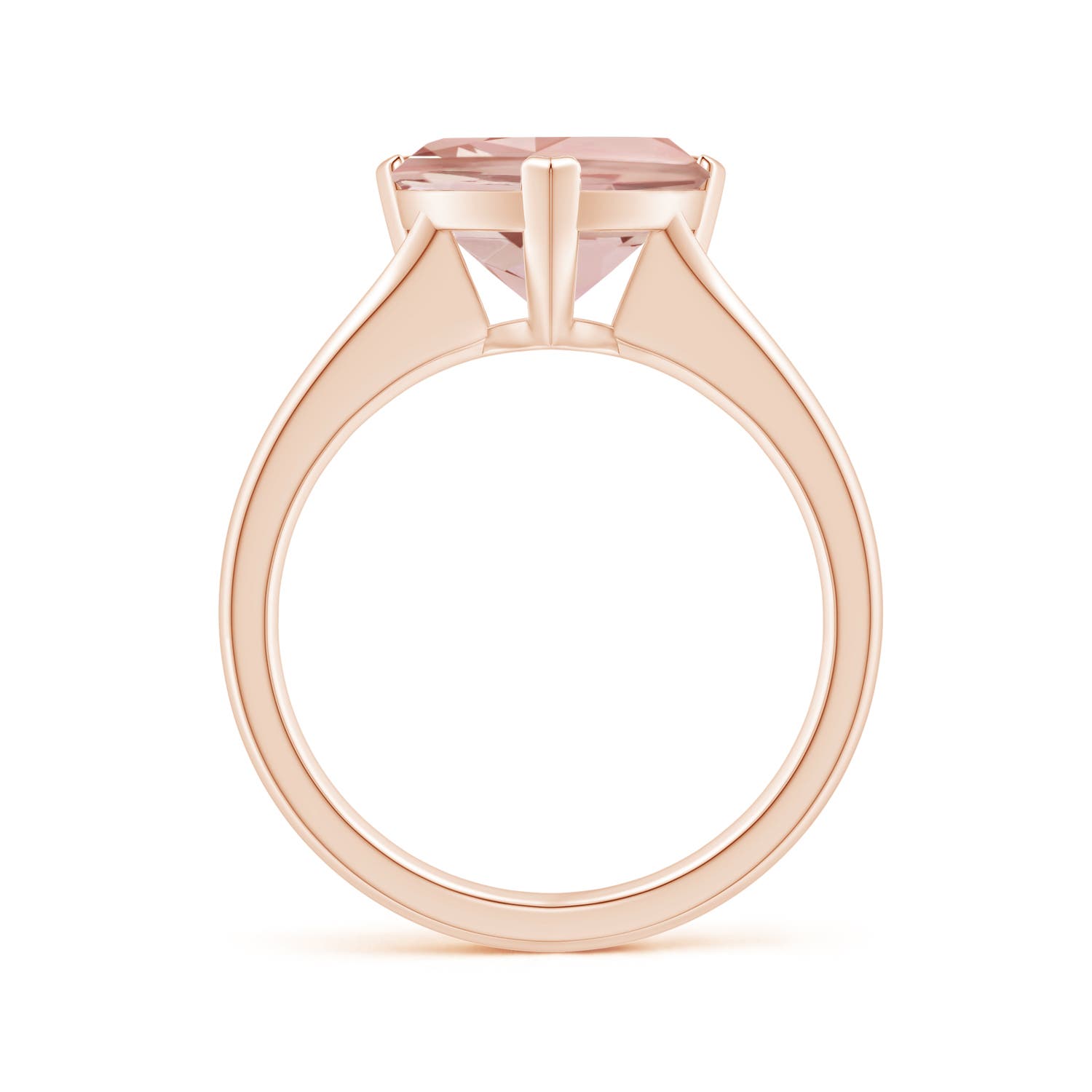 AAA - Morganite / 2.5 CT / 14 KT Rose Gold