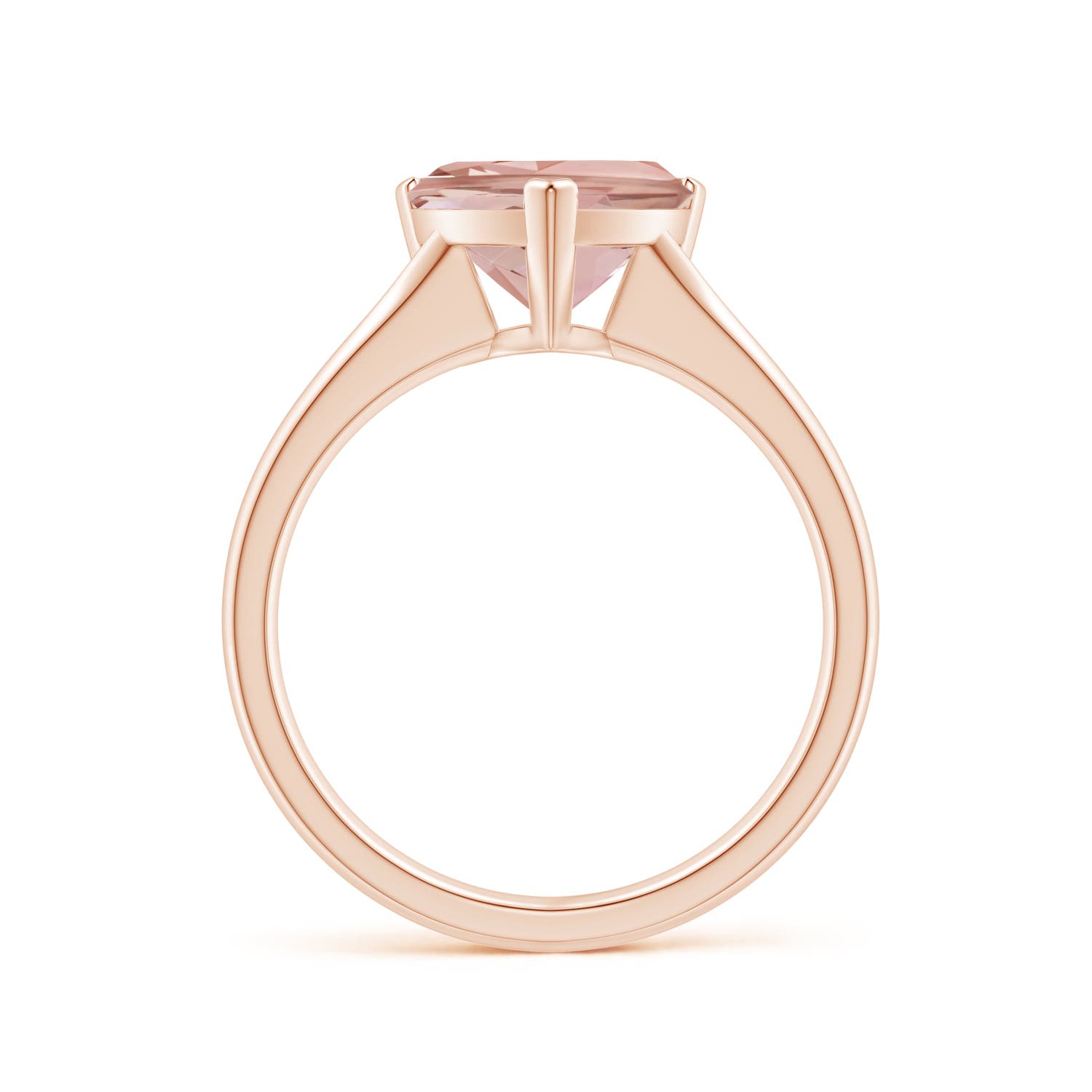 AAAA - Morganite / 1.9 CT / 14 KT Rose Gold