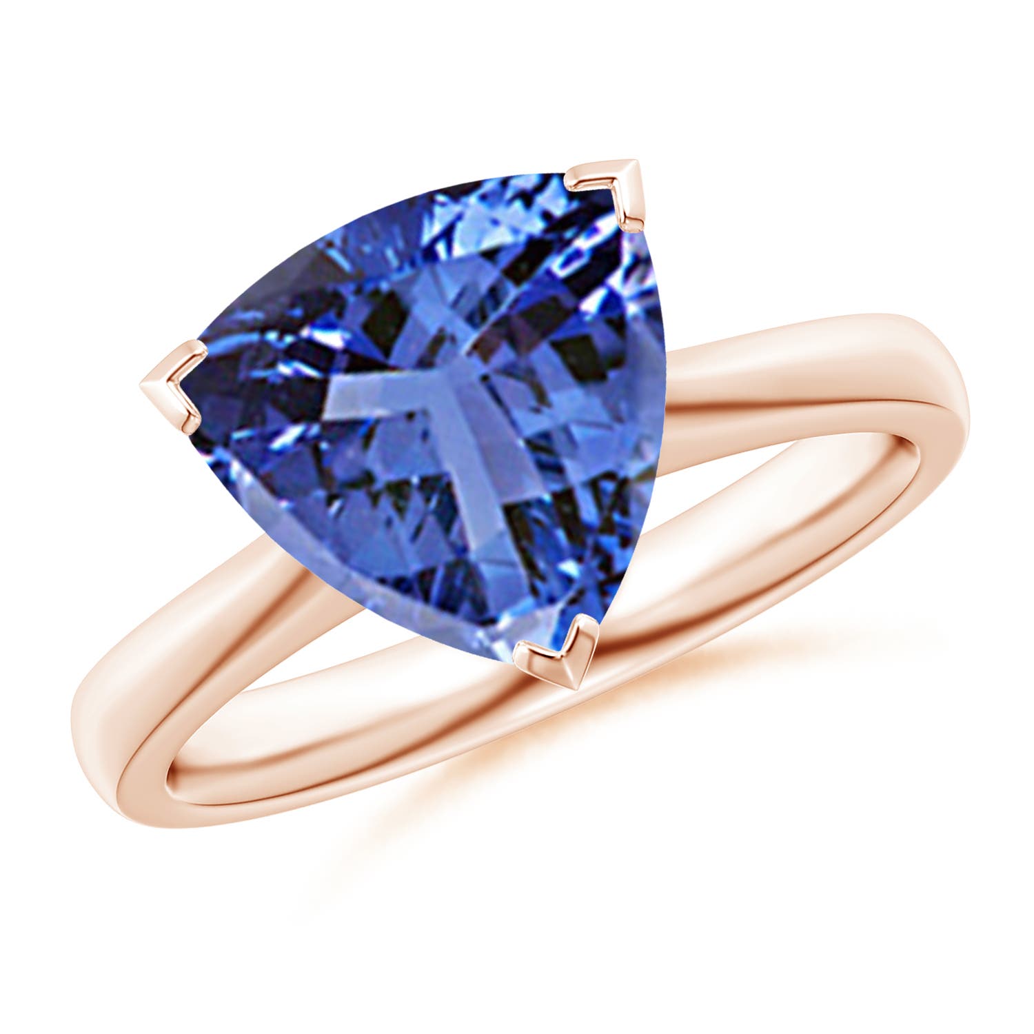 AA - Tanzanite / 3 CT / 14 KT Rose Gold