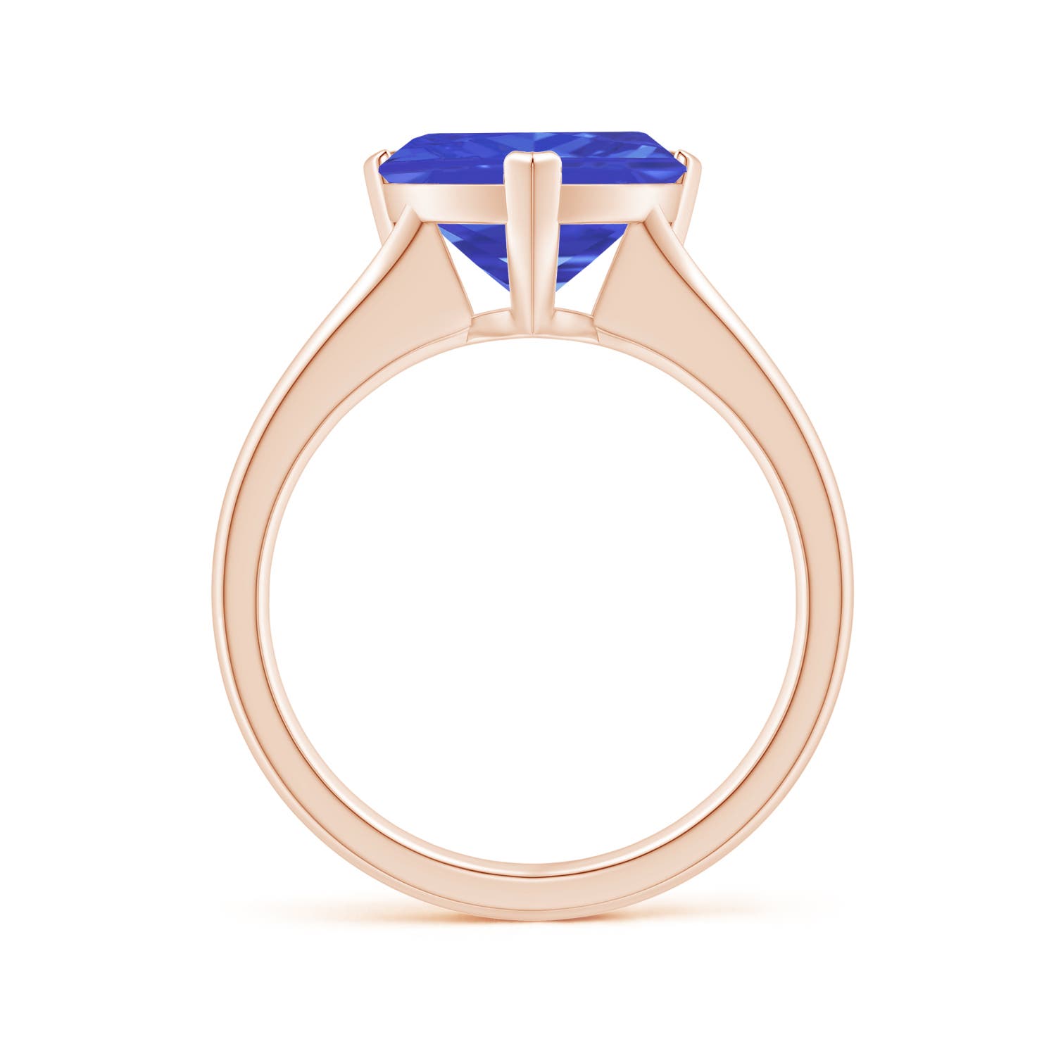 AAA - Tanzanite / 3 CT / 14 KT Rose Gold