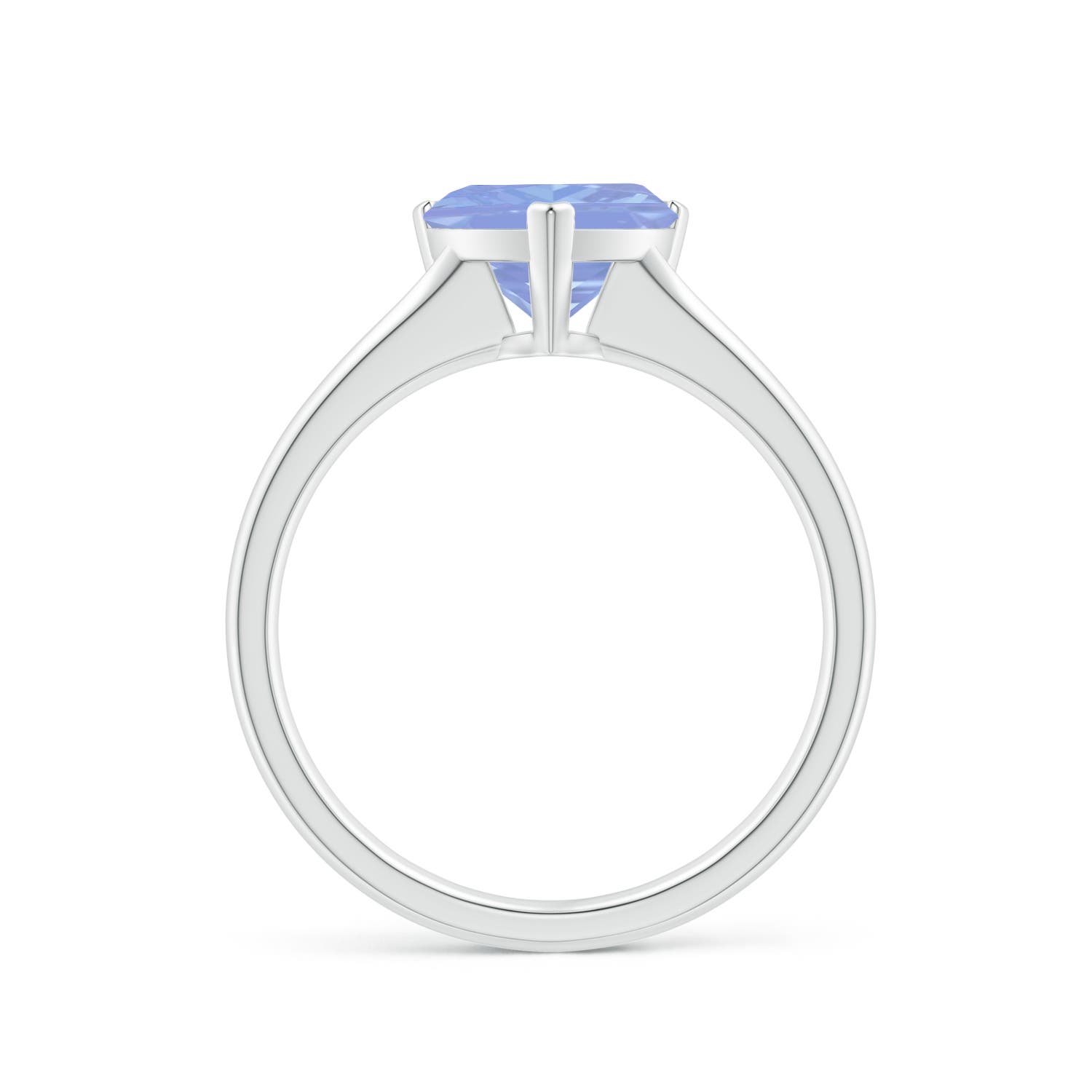 A - Tanzanite / 1.8 CT / 14 KT White Gold