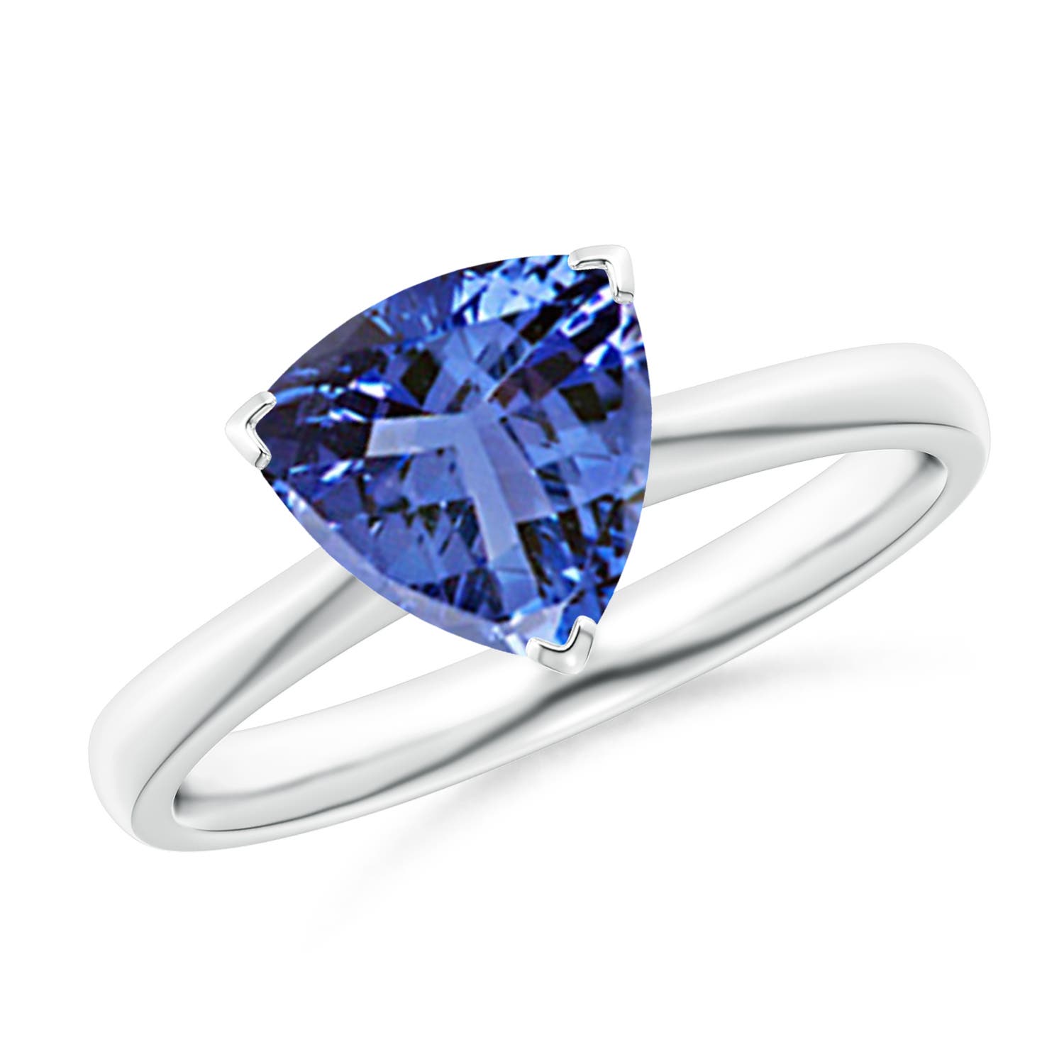 AA - Tanzanite / 1.8 CT / 14 KT White Gold