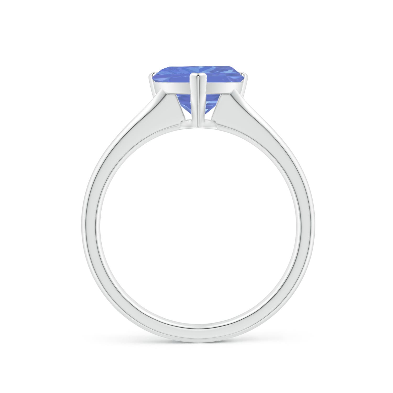 AA - Tanzanite / 1.8 CT / 14 KT White Gold