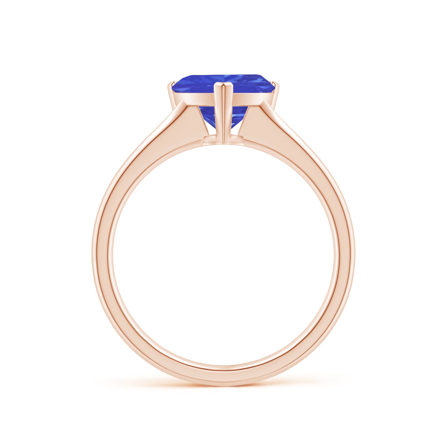 AAA - Tanzanite / 1.8 CT / 14 KT Rose Gold