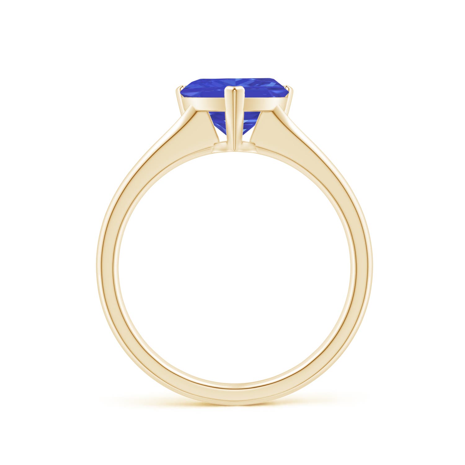 AAA - Tanzanite / 1.8 CT / 14 KT Yellow Gold