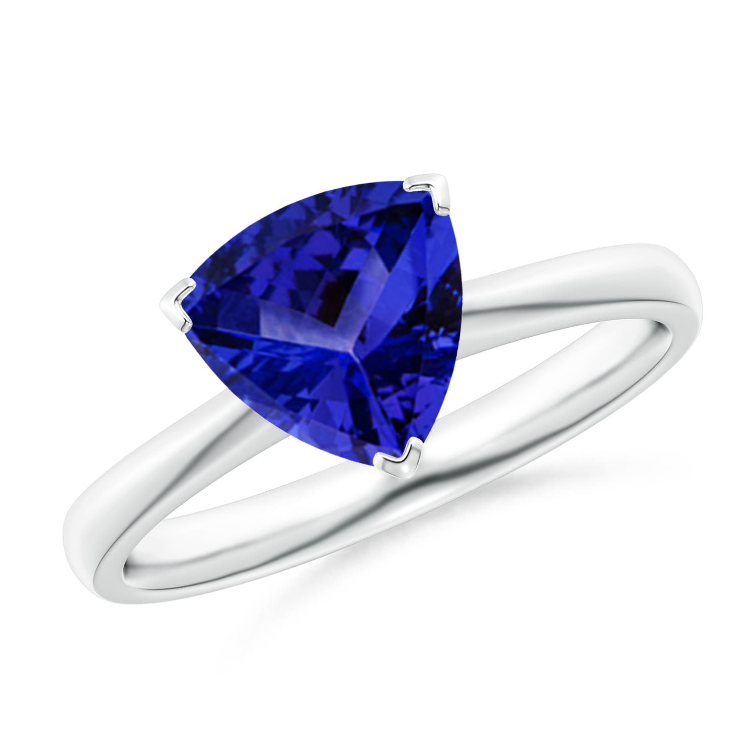 AAAA - Tanzanite / 1.8 CT / 14 KT White Gold