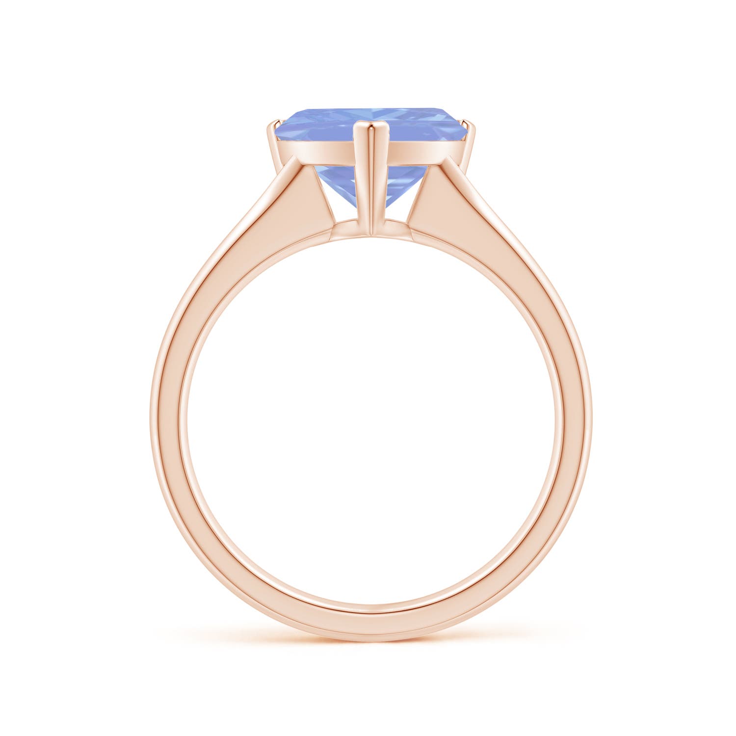 A - Tanzanite / 2.45 CT / 14 KT Rose Gold