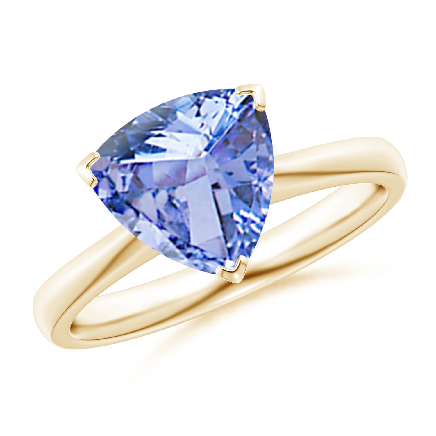 A - Tanzanite / 2.45 CT / 14 KT Yellow Gold