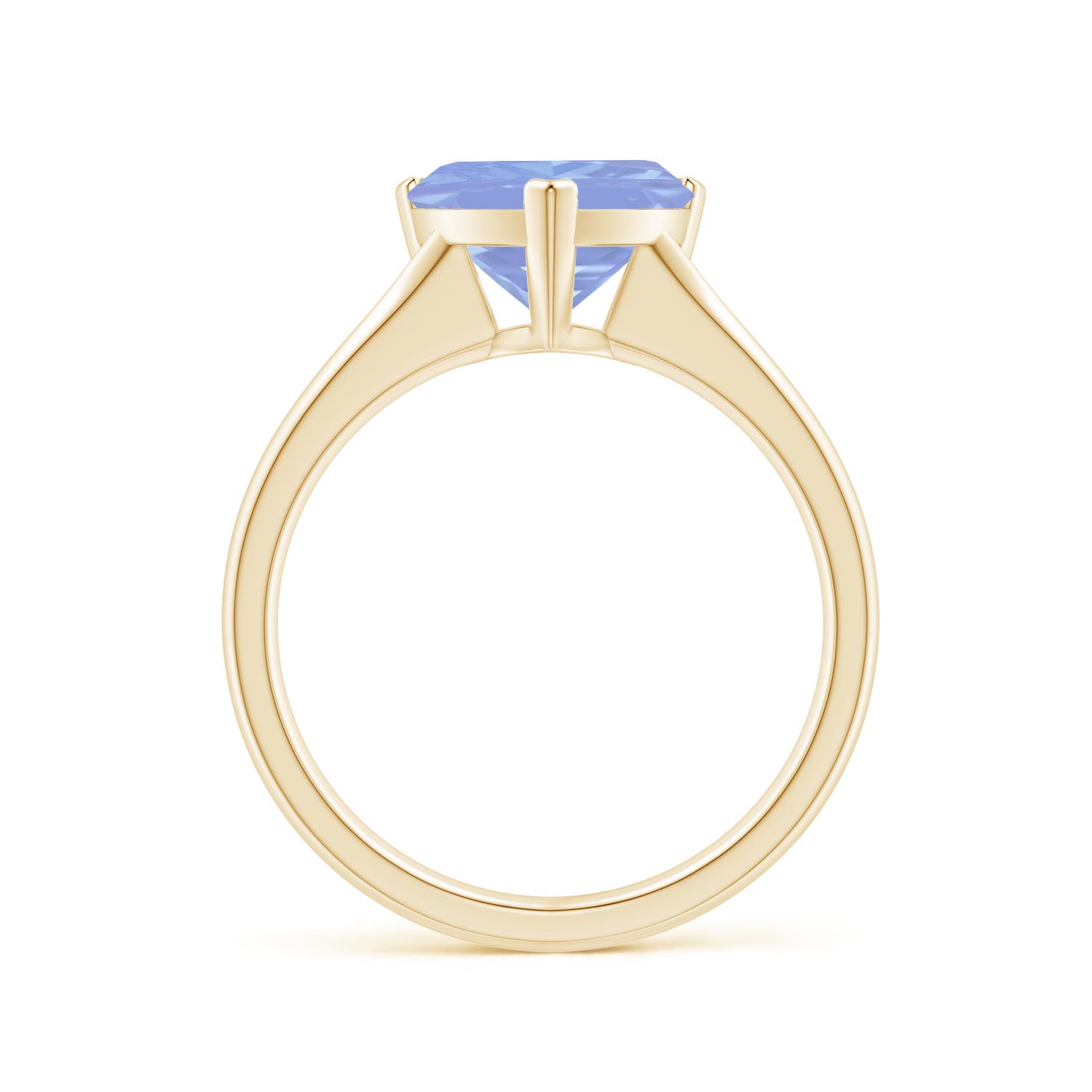 A - Tanzanite / 2.45 CT / 14 KT Yellow Gold